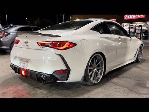 Q60 Rear Diffuser/Brake Light Install! ($150 INSANE TRANSFORMATION)