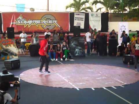 Bboy Rupper V S  Bboy Lil Plex Al sombreaker 2014 Octavos