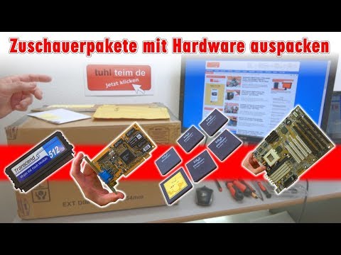Zuschauerpakete mit Hardware auspacken - 2x DOM - Mainboards - 6x CPU - HDDs - Grafikkarten - [4K]