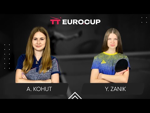 11:10 Alina Kohut - Yulianna Zanik 18.03.2024 TT Euro.Cup Women Ukraine Master. TABLE 3