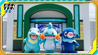 【ぽこ あ ポケモン】初のリアルイベントが横浜赤レンガ倉庫で開催　ワニノコ、ミズゴロウ、アシマリがオープニングイベントに登場