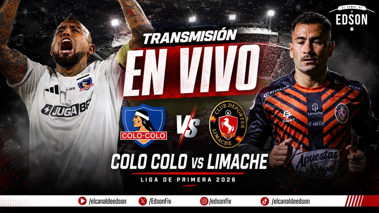 LIGA DE PRIMERA | TRANSMISIÓN EN VIVO: COLO COLO VS LIMACHE EN DIRECTO DESDE EL MONUMENTAL