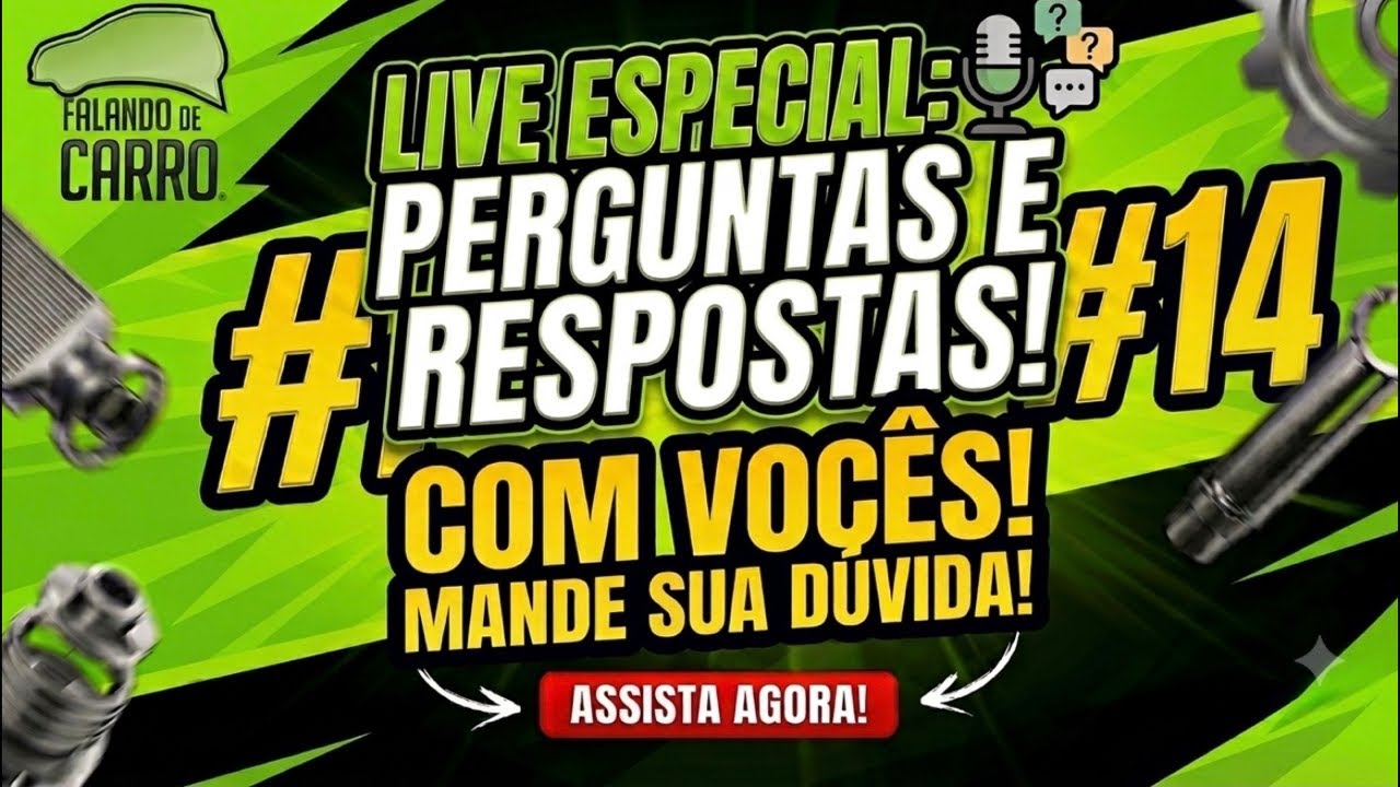 AO VIVO! PERGUNTAS E RESPOSTAS!