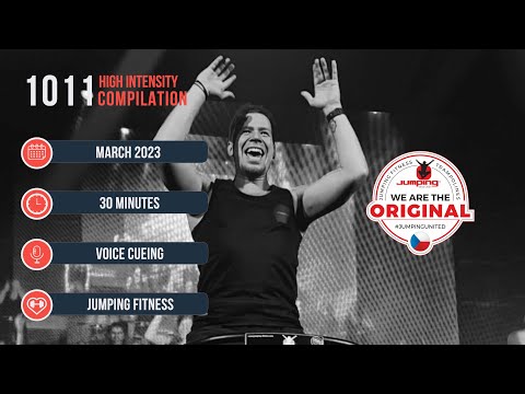 30 mins HIGH INTENSITY compilation March 2023 - JUMPING FITNESS - VOICE CUEING - #RoadTo1011