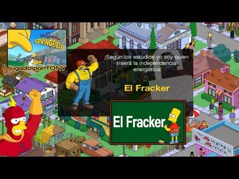 Los Simpson Springfield "El Fracker" por Tony