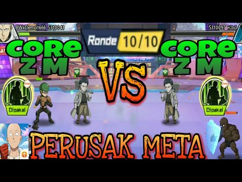 CORE ZOMBIE MAN OPM, MENGUBAH PERMAINAN MENCARI KOMPOSISI YANG PAS - One Punch Man The Strongest