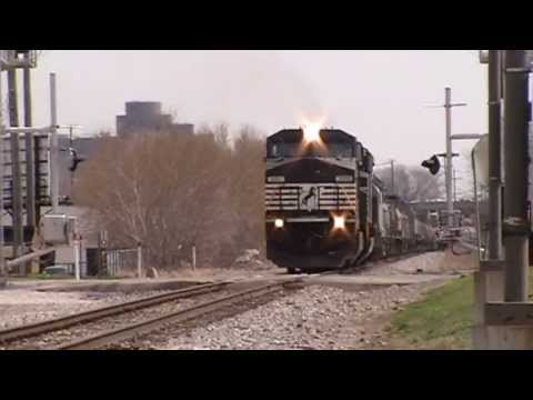 Norfolk Southern (Coil Steel Train), 04-23-2013