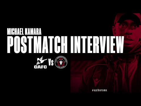 POST-MATCH INTERVIEW 11.11.24 | Michael Kamara | AWAY V. Carshalton Athletic | 2-1 Velocity Cup Loss