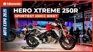 Hero Xtreme 250R Walkaround | KTM 250 Duke Rival | Bharat Mobility Expo 2025