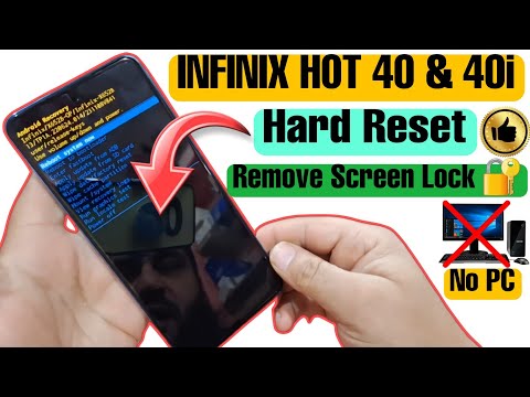 Hard Reset Infinix Hot 40i | How To Hard Reset Infinix Hot 40 & 40i Remove Screen Lock ! Password