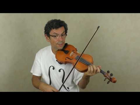 Volume 2 cours 044 / 210 - Détaché arrêté - Apprendre le Violon avec olivier Lesseur