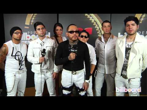 Los Kumbia All Starz backstage Q&A at the Billboard Mexican Music Awards 2013