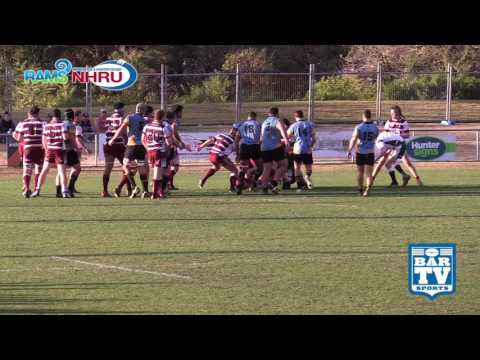 2017 NHRU Round 12 Premier 1 Highlights - Southern Beaches v Newcastle University