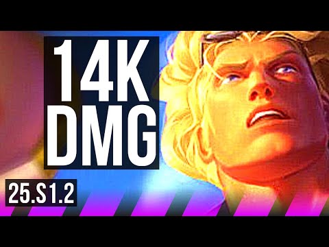 TARIC & Corki vs POPPY & Miss Fortune (SUP) | 14k DMG, 1/5/28 | KR Diamond | 25.S1.2