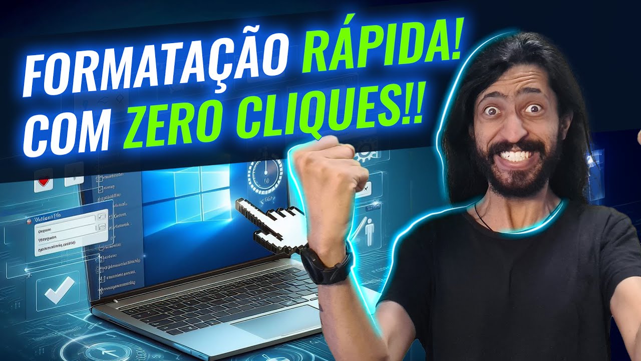 Como formatar o Windows AUTOMATICAMENTE! O jeito MAIS FÁCIL de formatar! (método autounattend)