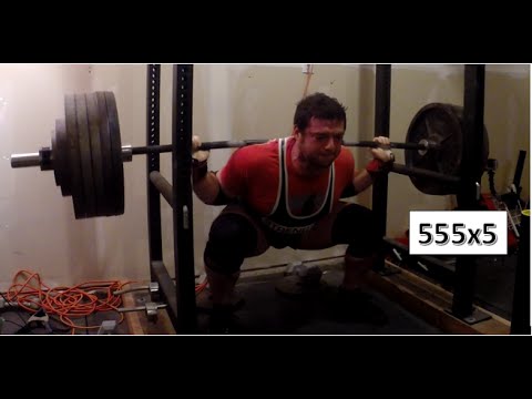 Nervous Victories 555x5 Squat PR and the truth about fear