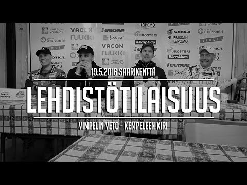 19.5.2016 Veto - Kempeleen Kiri lehdistötilaisuus