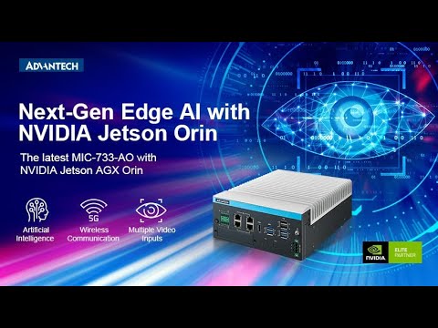 MIC-733-AO -Advantech Latest AI System Based on NVIDIA Jetson AGX Orin