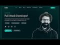 Build A Stunning Portfolio Website With React Tailwind CSS Vite Step By Step Tutorial