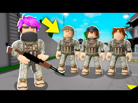 Eu FIZ MEU EXÉRCITO no BROOKHAVEN!