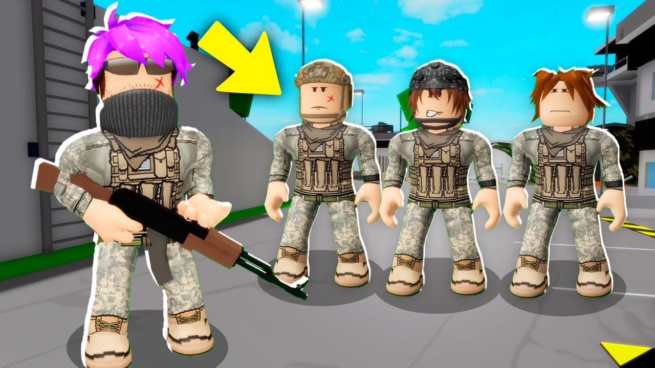 Eu FIZ MEU EXÉRCITO no BROOKHAVEN!