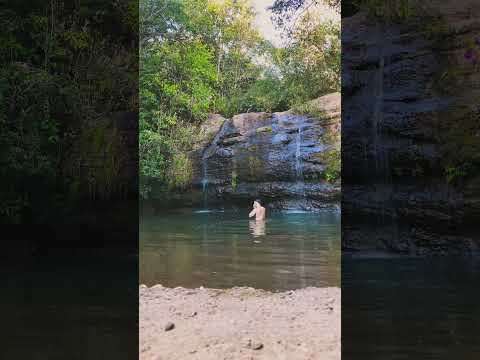 Cascatinha da Serra de Caldas Goiás ! #trilha #viral #cachoeira
