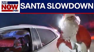 Download lagu BODYCAM: Santa & Mrs. Claus pulled over for speeding in Ohio mp3