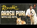 Romantic Akash Puri With His Pets Coffee In A Chai Cup
