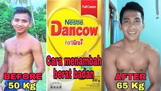 Download lagu Body Tranformasi Dari Kurus Menjadi Berotot | Menaikkan Berat Badan pakai Susu Dencow mp3
