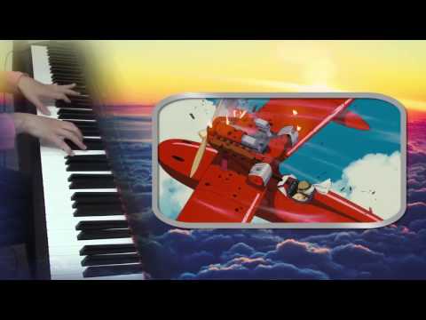 Porco Rosso (Ghibli) - Toki ni wa Mukashi no Hanashi wo | Relaxing Piano (arr. Makiko Hirohashi)