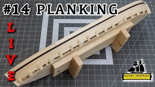 Ep. 14 - GROUP BUILD - PLANKING - Gunboat PHILADELPHIA (1776) - Model Shipways KIT