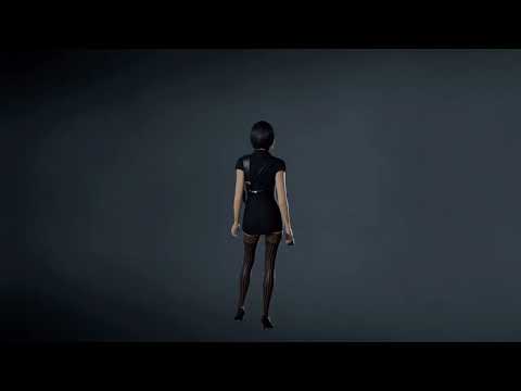 Resident Evil 2 Remake Ada‘s Black business dress