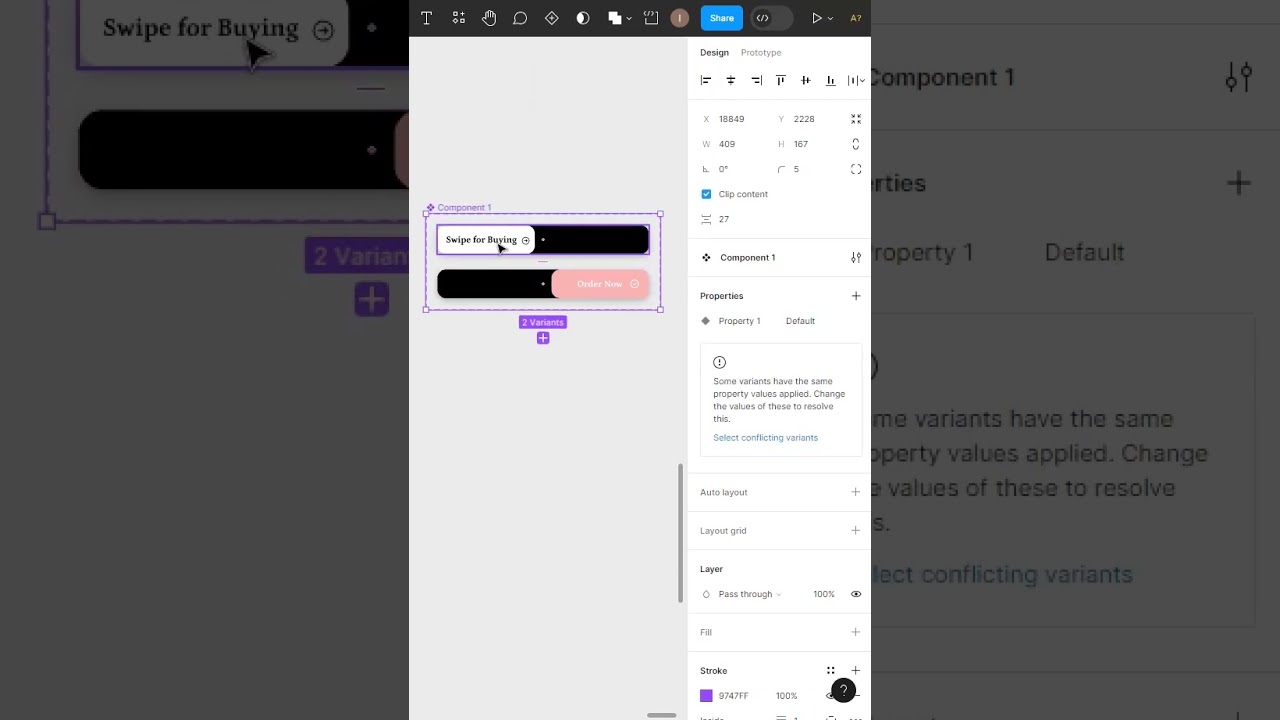 How to make a drag animation on figma #figmadesign #animation #ui #figma