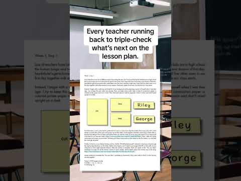 Want me to write your lesson plans for you #shorts #teach #teaching #teacher #education