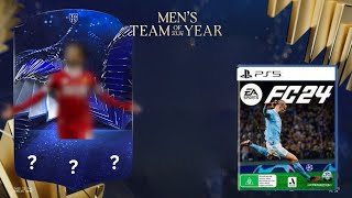 4 TEAM OF THE YEARS PACKED?!?! (MY BEST PACK OPENING EVER!) | FC24 TOTY Pack Opening
