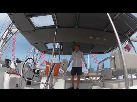New Nautitech 46 Fly Walkthrough Cannes 2019