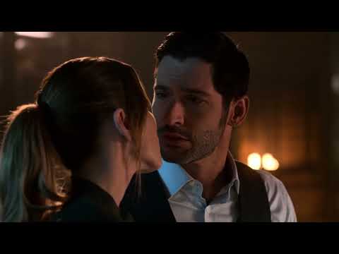 Lucifer - Season 5 - Kiss Scene - Chloe and Lucifer (Lauren German and Tom Ellis)