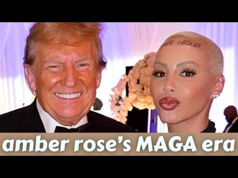 Amber Rose Endorsed Trump & Now I’m Even More BORED Than Before