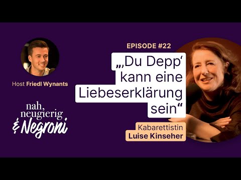 #22 An der Bar mit Kabarettistin Luise Kinseher: Wie lernen wir, trotz Selbstzweifeln dranzubleiben?