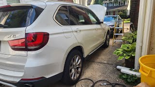 BMW x5 f15 clean moonroof drain fast and easy