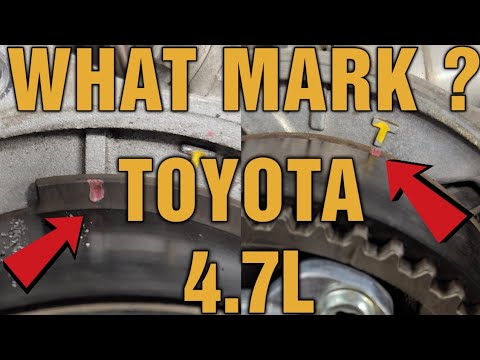 Timing belt replacement by a Toyota master tech
