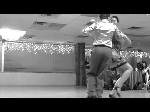 Sven Elze and Aja Fenn improvise a tango at Milonga Zandunga in Washington DC. November 2012