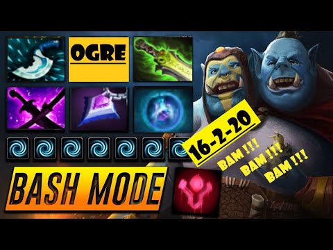 OGRE MAGI IS NOT A SUPPORT HERO - AGRESSİVE OGRE 7.32d Dota 2