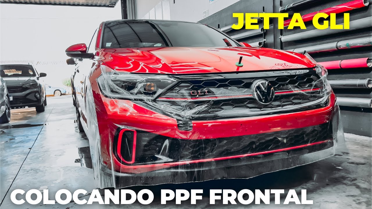 COLOQUEI PPF FRONTAL NO JETTA GLI RED KINGS