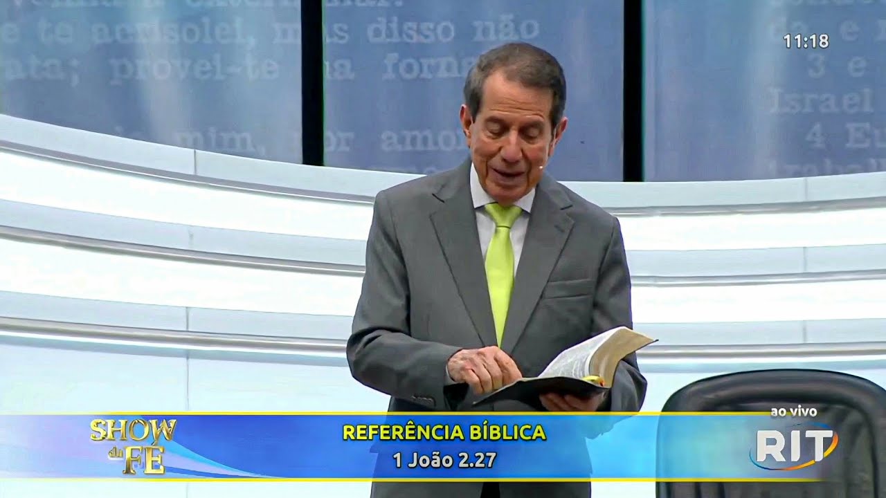 1 João 2:27 | A UNÇÃO QUE VOCÊ RECEBEU TEM PODER | Missionário RR Soares