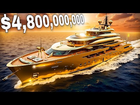 Inside The $4,800,000,000 Insane Yachts