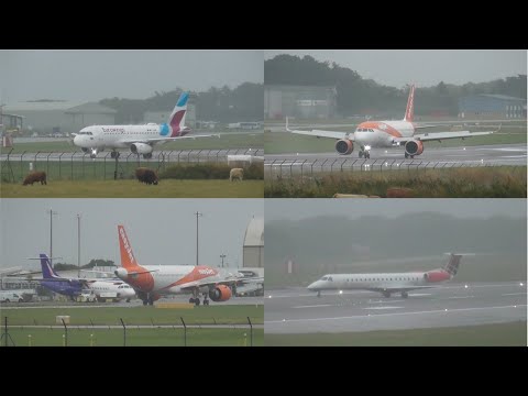 Plane Spotting at Newquay Cornwall Airport | 22nd July 2023