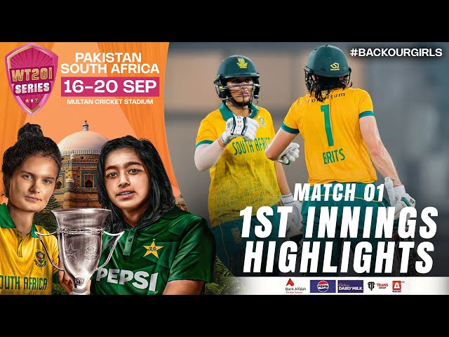 1st Innings Highlights | Pakistan Women vs South Africa Women | 1st T20I 2024 | PCB | M3X1A