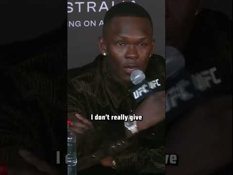 "What ever that means" 😂 #ufc305