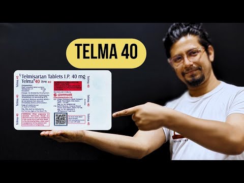 Telma 40 mg tablet uses in Hindi | Telma 40 mg tablet side effects  telma 40 kis kaam aati hai